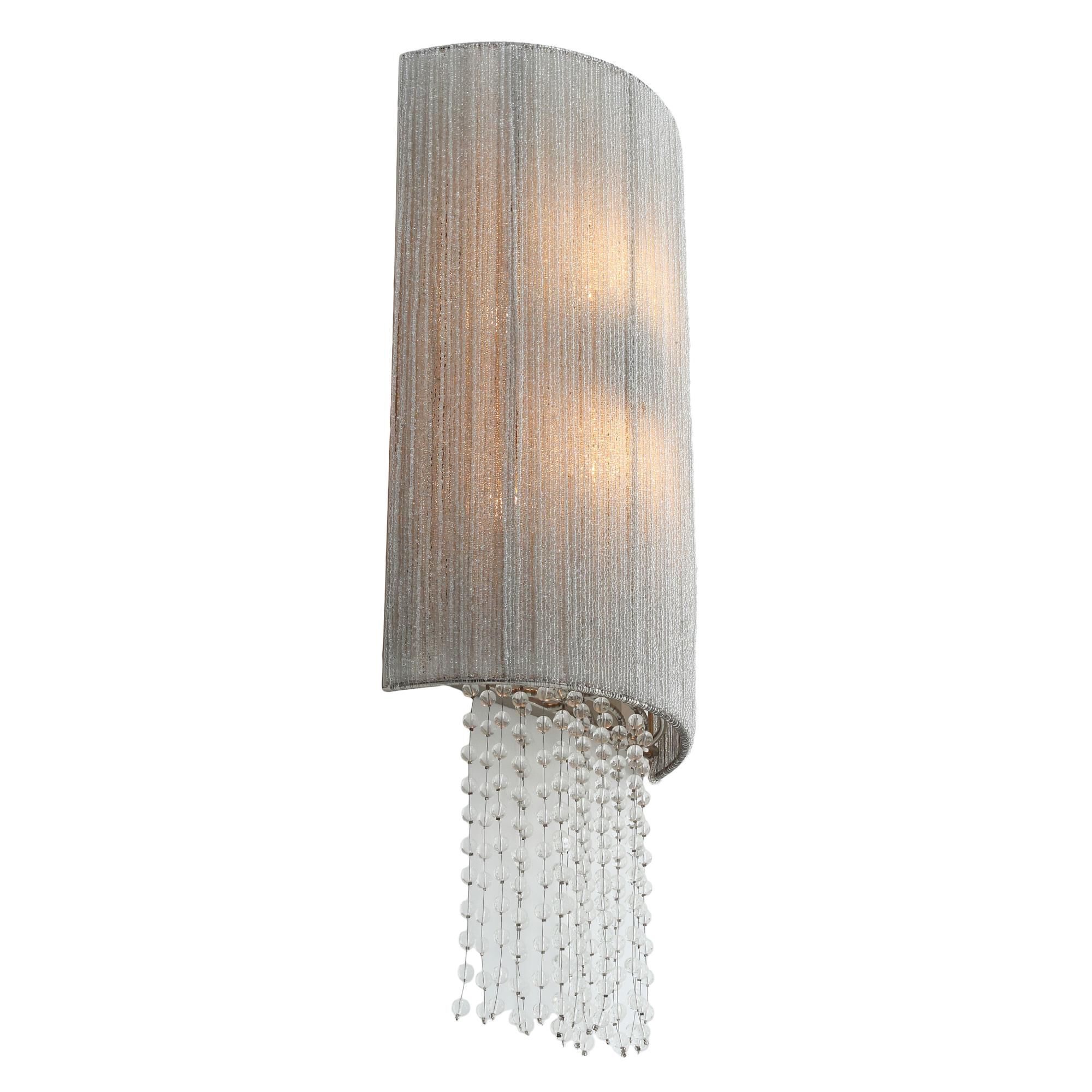 Crystal Reign Wall Sconce by Metropolitan Lighting