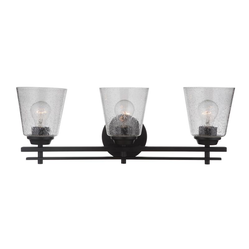 Drake 24 Inch 3 Light Bath Vanity Light by Craftmade