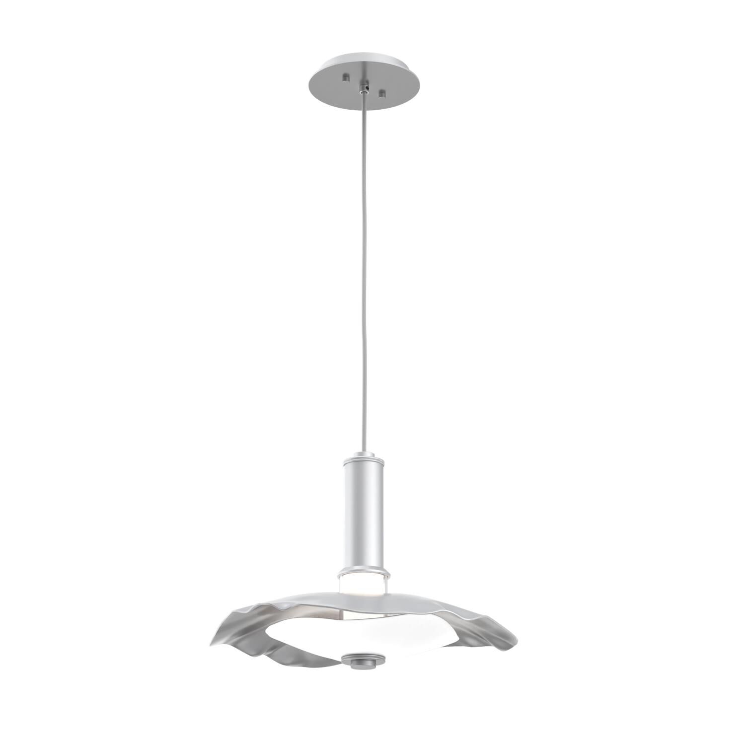 Shown in Classic Silver finish and Salt White accent