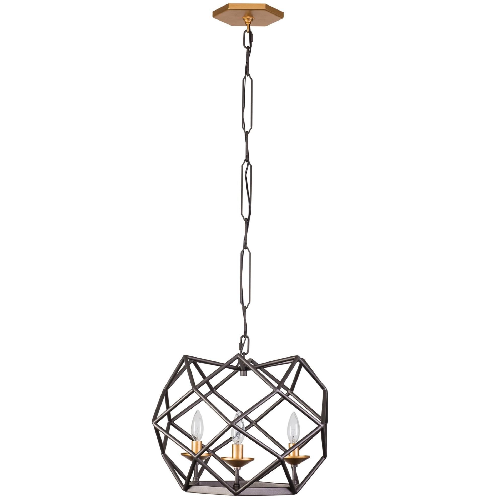 Shown in Antique Gold With Rustic Bronze finish