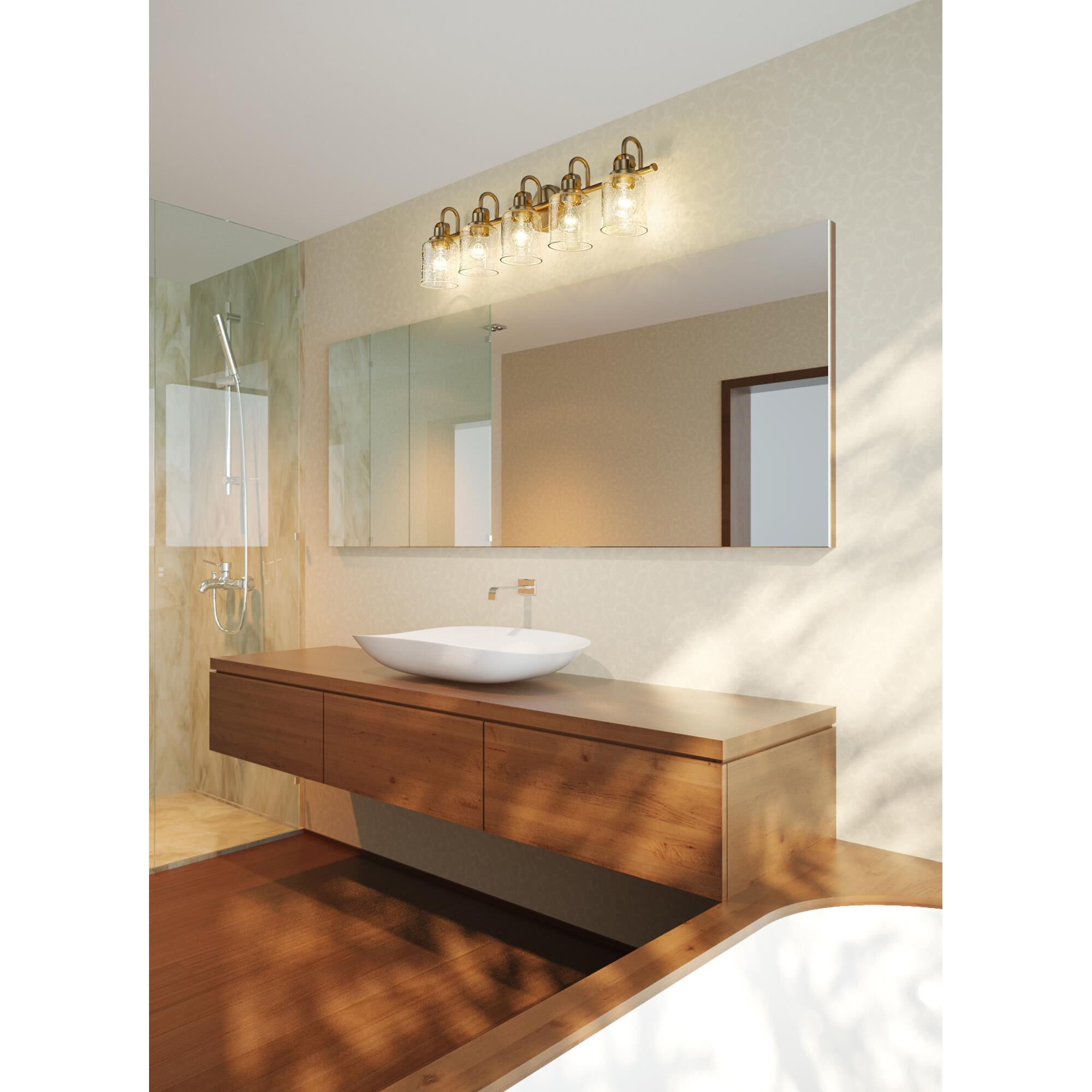 Kinsley 35 Inch 5 Light Bath Vanity Light by Z-Lite