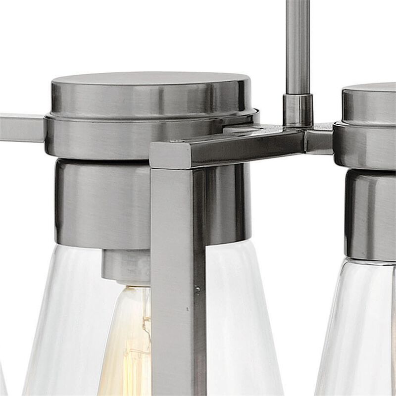 Refinery Medium Linear Chandelier by Hinkley