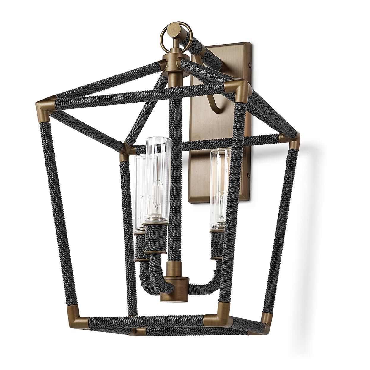 Hollister 25 Inch Outdoor Wall Light by Palecek