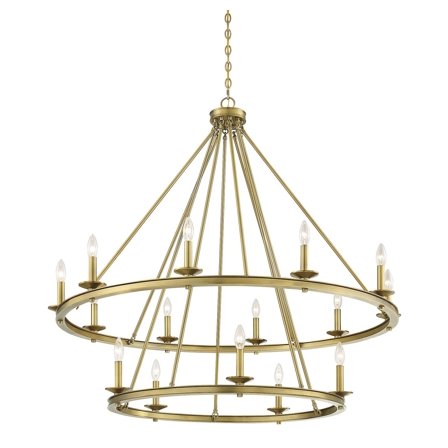 Shown in Warm Brass finish