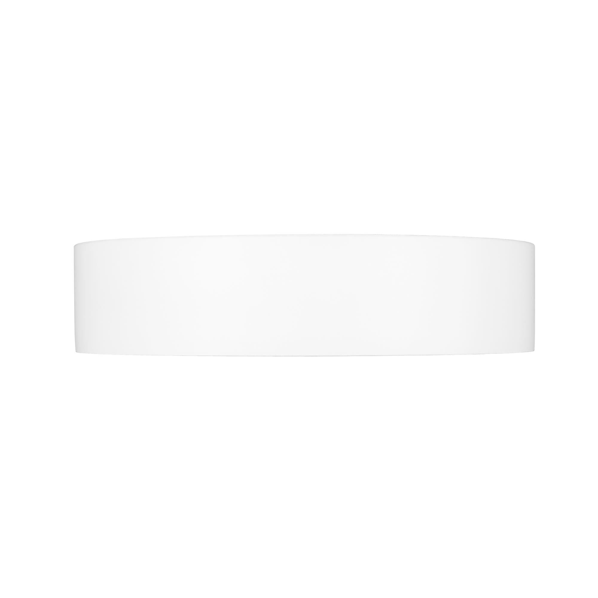 Shown in Matte White And Modern Gold finish and Frosted glass and Frosted shade