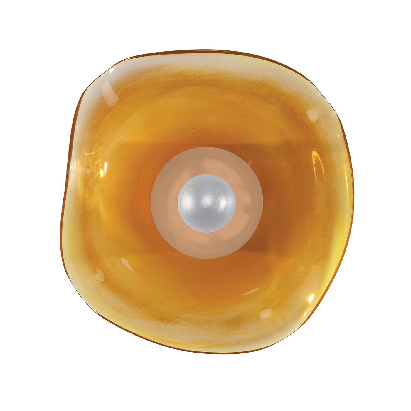 Shown in Silver finish and False crystal and True glass