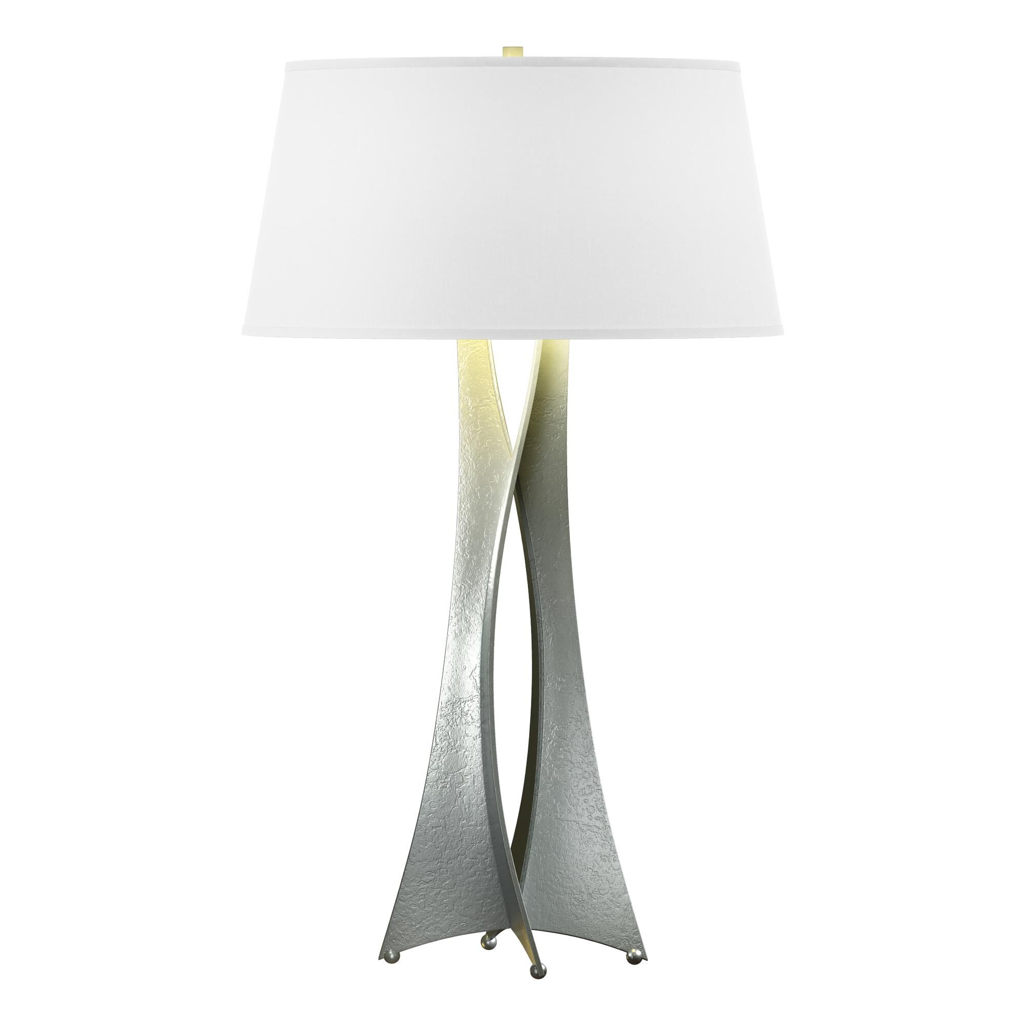 Shown in Vintage Platinum finish and Natural Anna shade