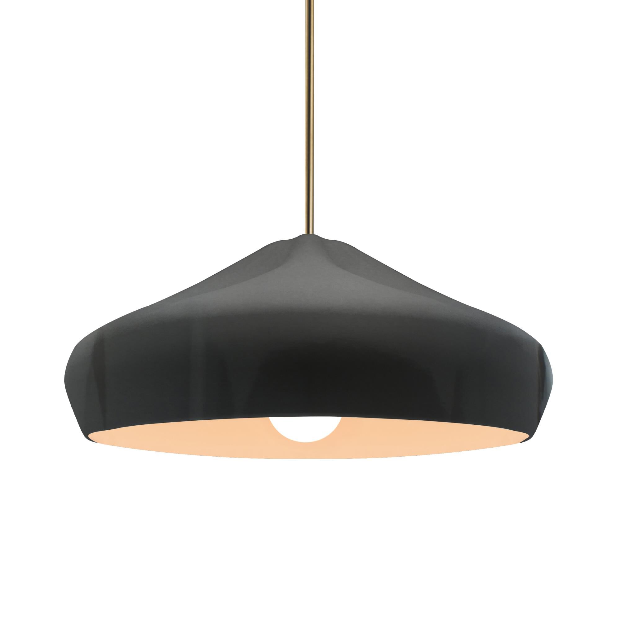 Radiance Crease 15 Inch Large Pendant by Justice Design Group