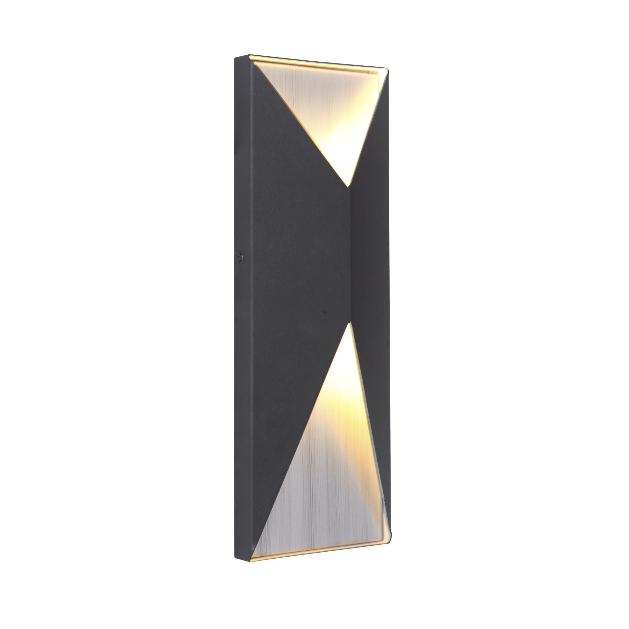 Peak 14 Inch Tall 2 Light LED Outdoor Wall Light by Craftmade