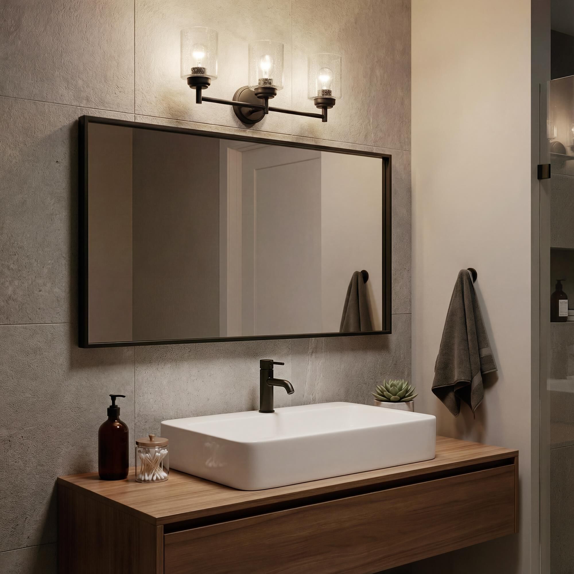 Winslow 21 Inch 3 Light Bath Vanity Light by Kichler Lighting