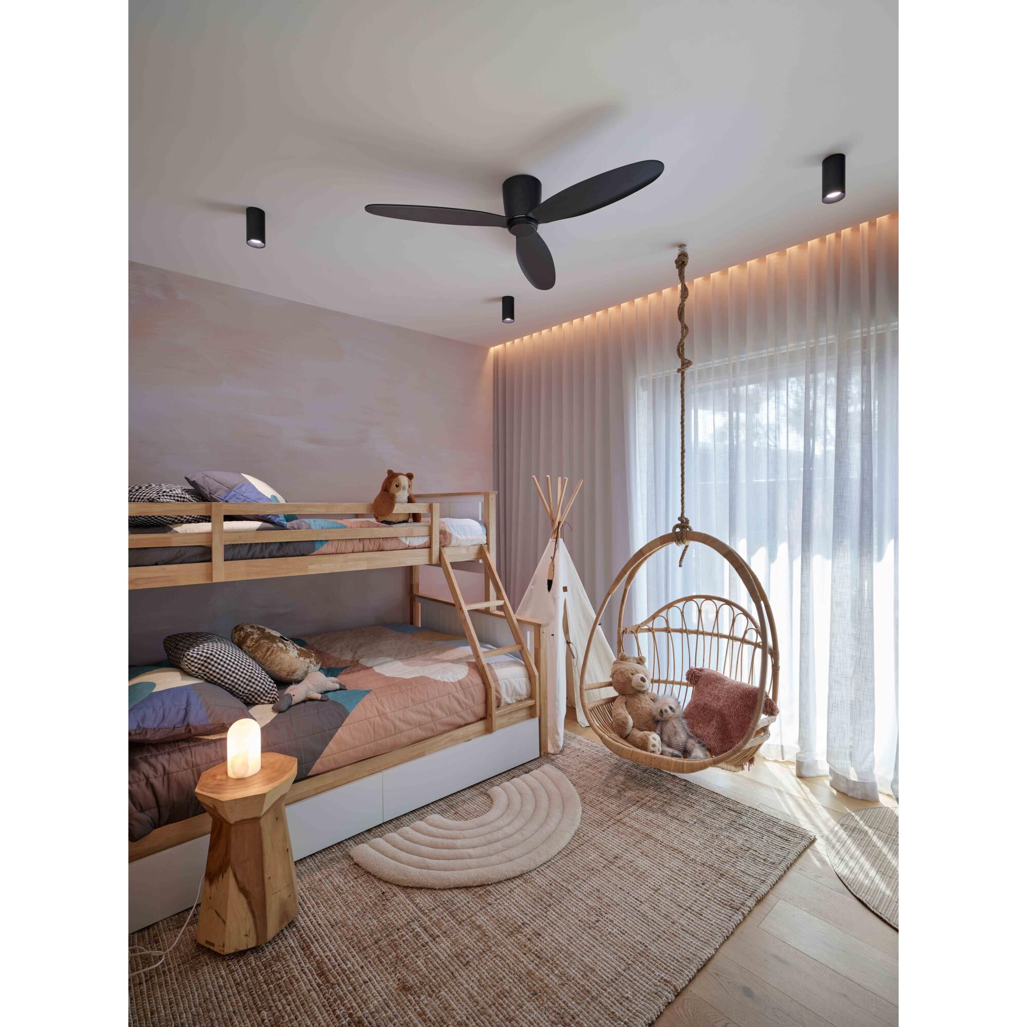 Shown in Black finish