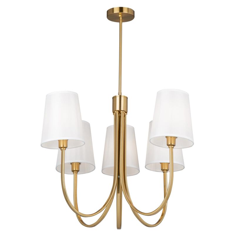 Steven Sabados (S&C) Rhythm 27 Inch 5 Light Chandelier by Artcraft