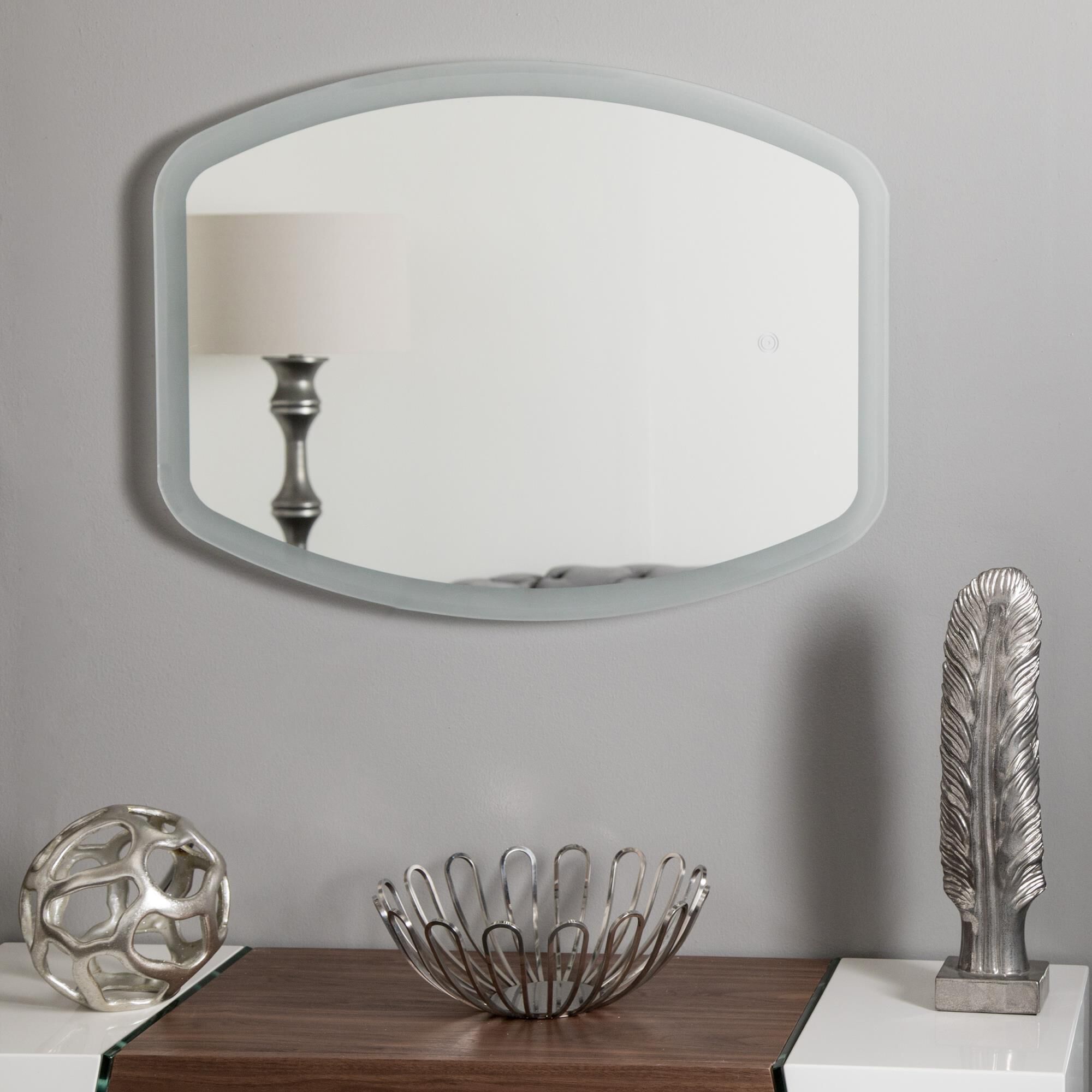 Luka LED Lighted Mirrors by Decor Wonderland
