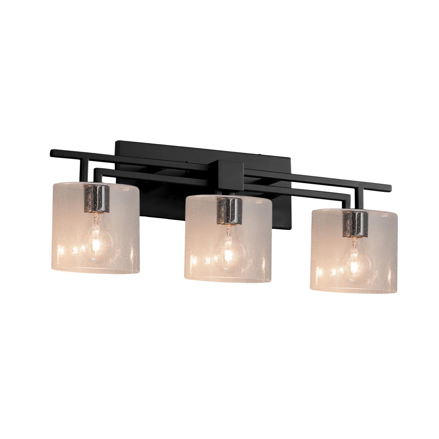 Fusion 26 Inch 3 Light Bath Vanity Light by Justice Design Group