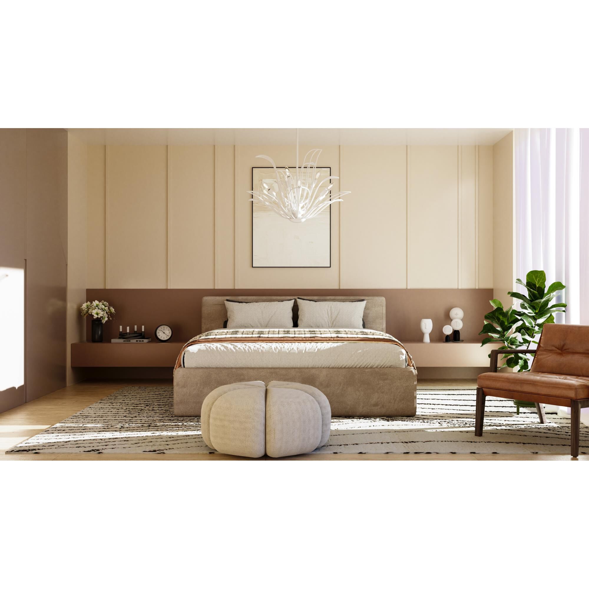 Shown in Sand White finish