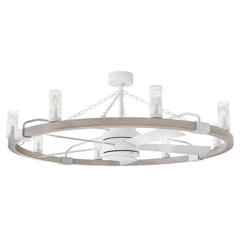 Sawyer 44 Inch Chandelier Ceiling Fan with Light Kit by Hinkley