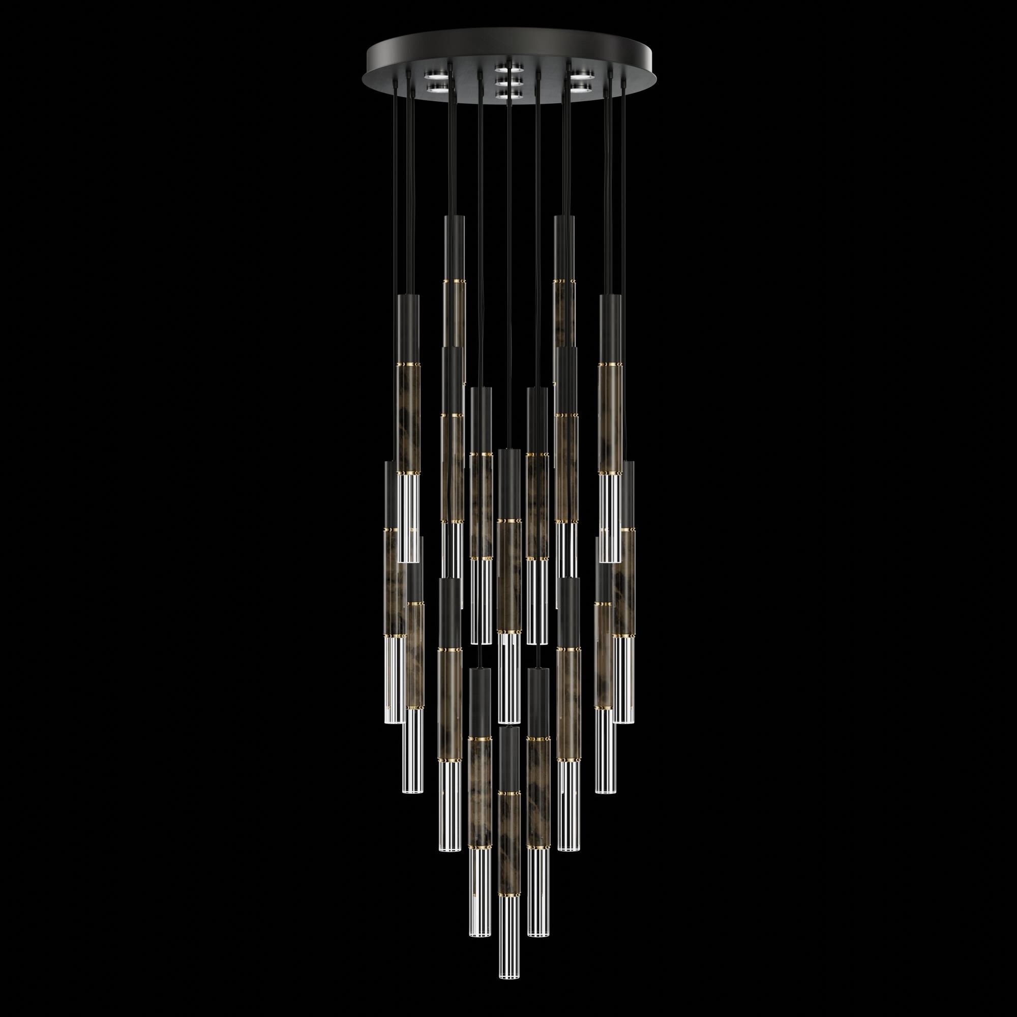 Antonia Antonia 31 Inch Multi Light Pendant by Fine Art Handcrafted Lighting