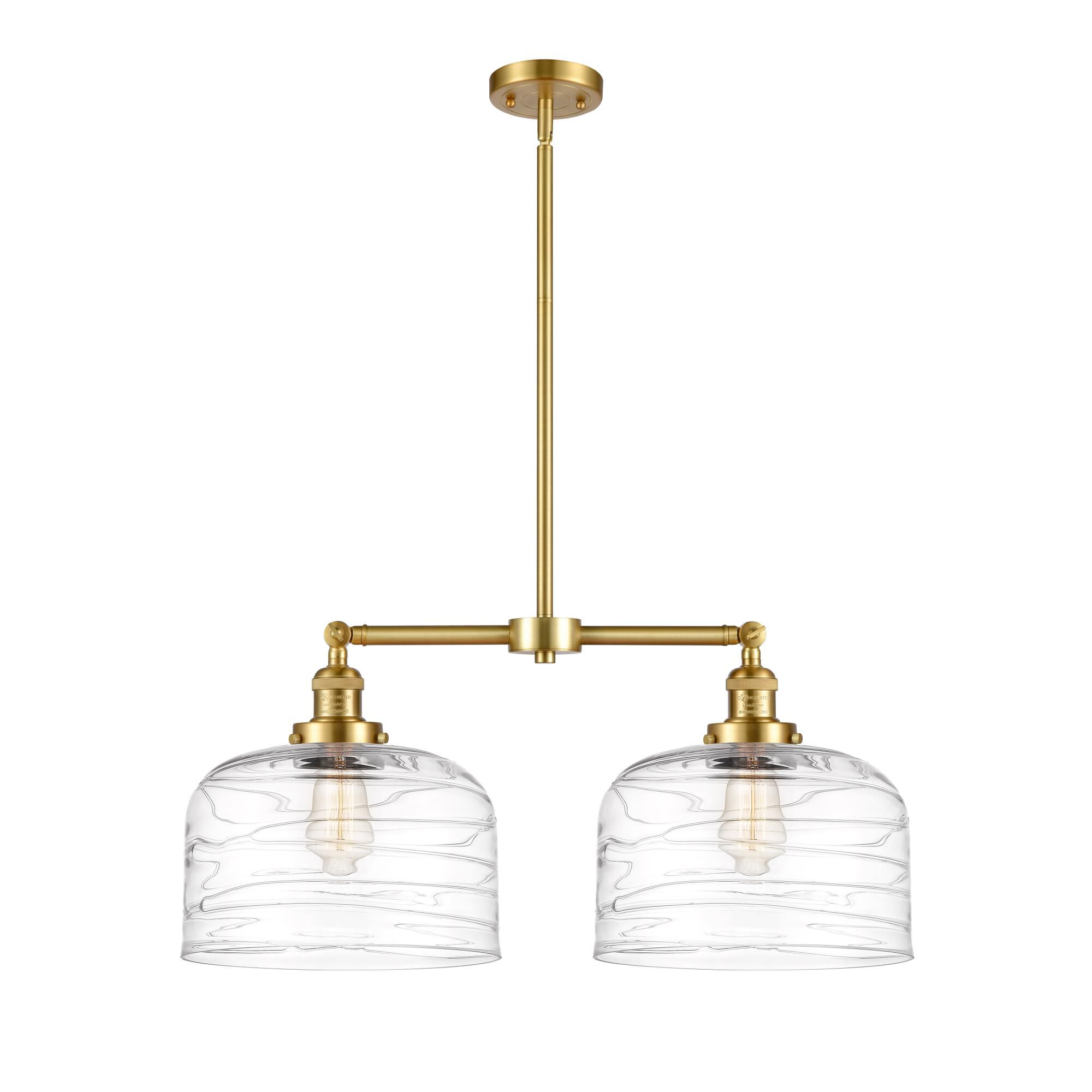 Bruno Marashlian Large Bell 21 Inch 2 Light Mini Chandelier by Innovations Lighting