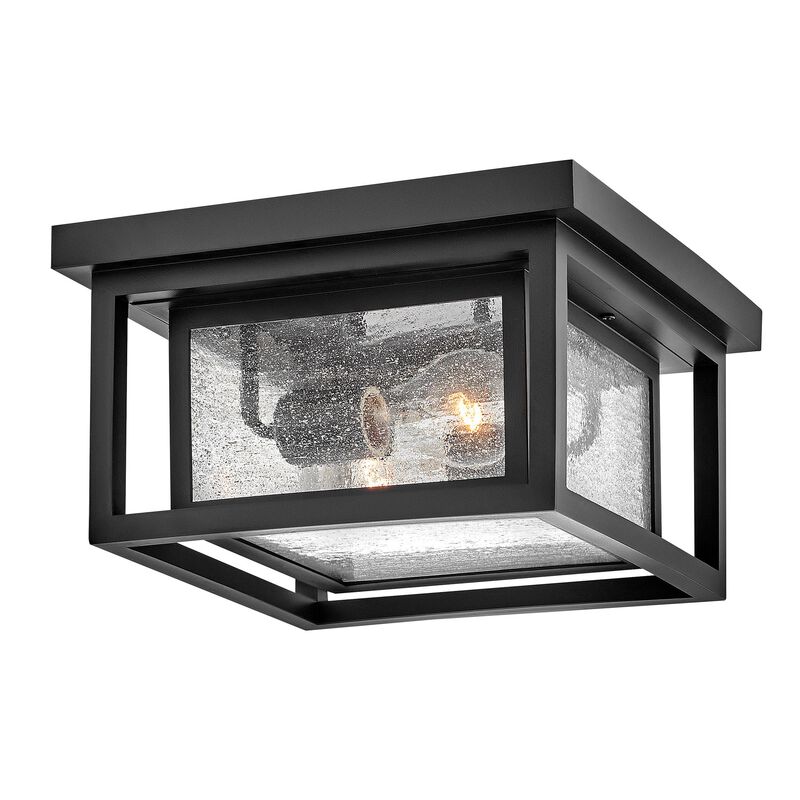 Republic 11 Inch 2 Light Outdoor Flush Mount by Hinkley