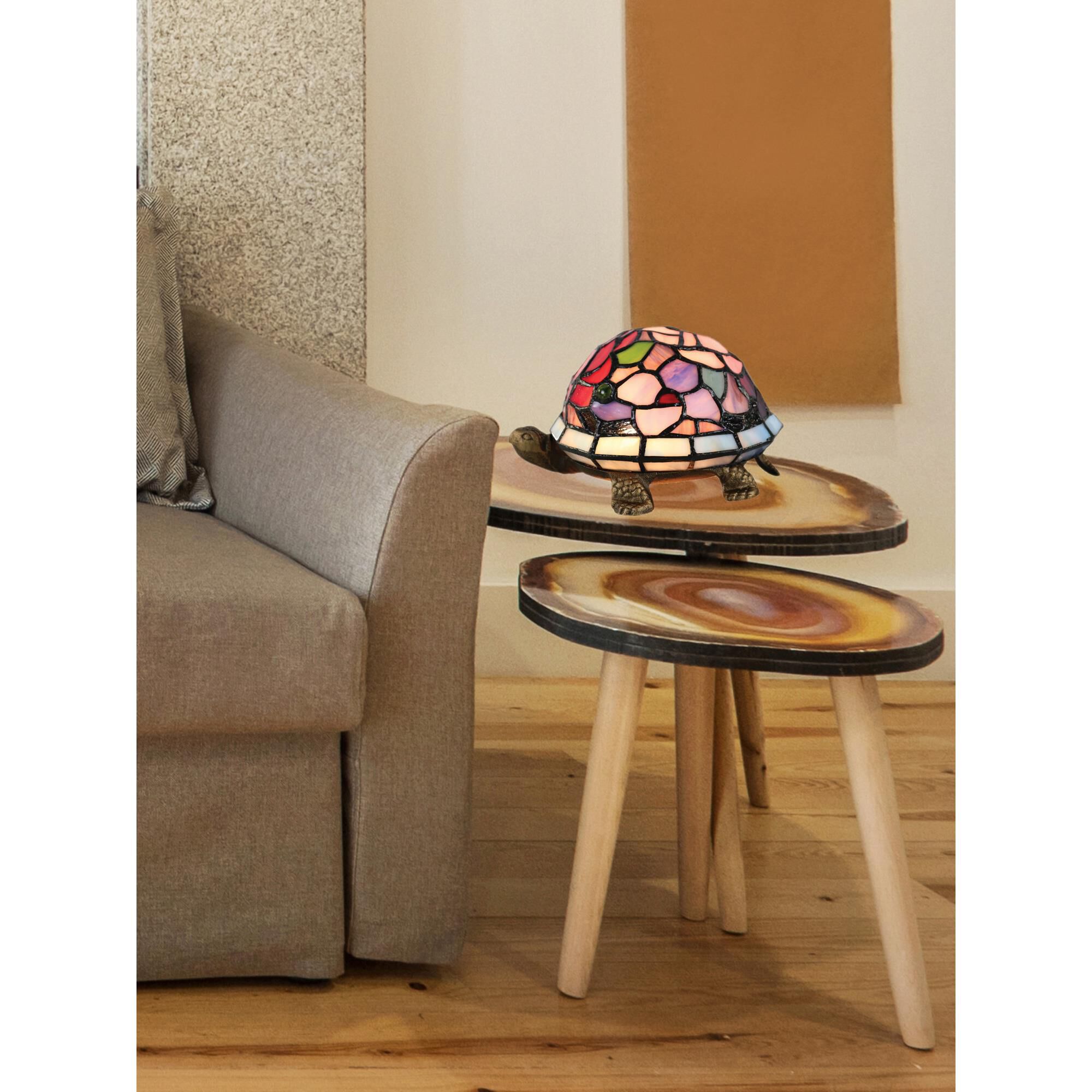 Toto Turtle 4 Inch Accent Lamp by Dale Tiffany