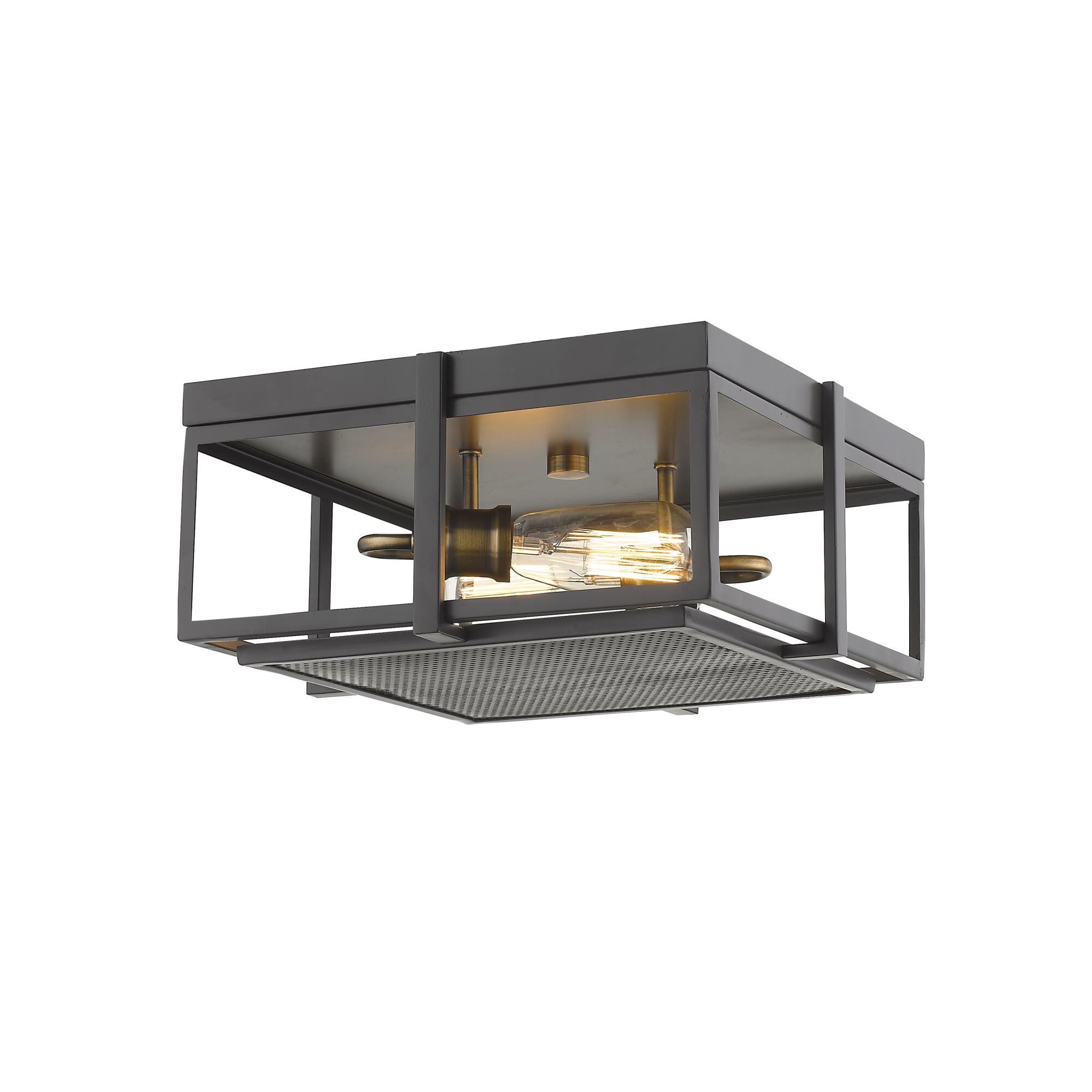 Halcyon 13 Inch 2 Light Flush Mount by Z-Lite