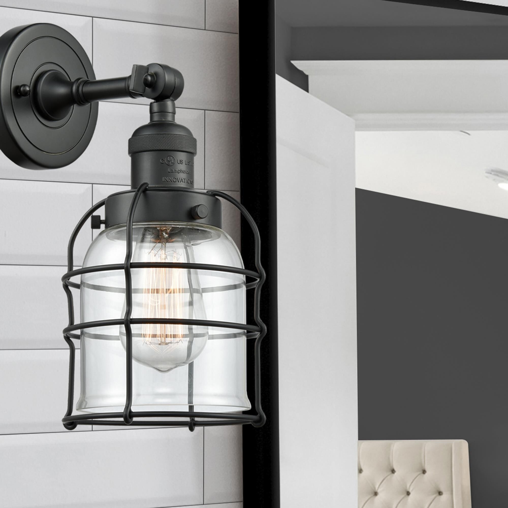 Shown in Matte Black finish and Clear glass and No Accent accent