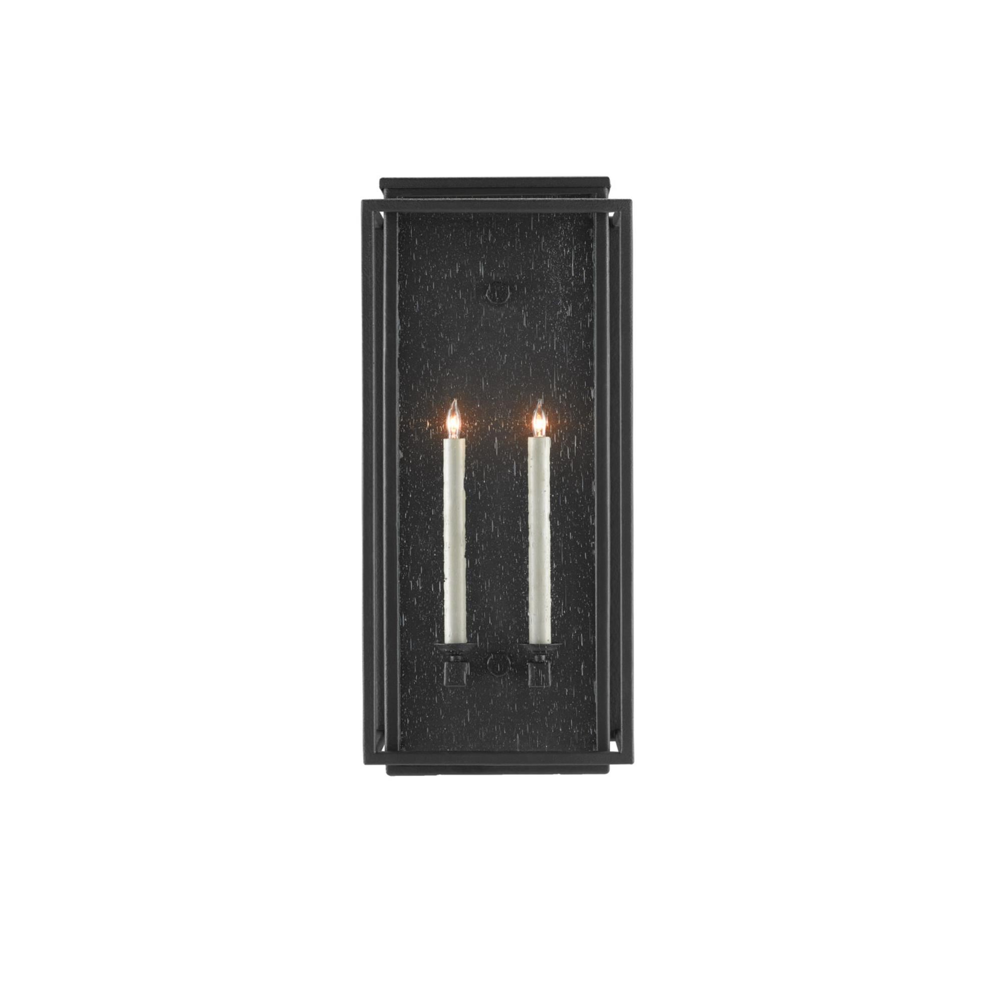 Wright 27 Inch Tall 2 Light Outdoor Wall Light,