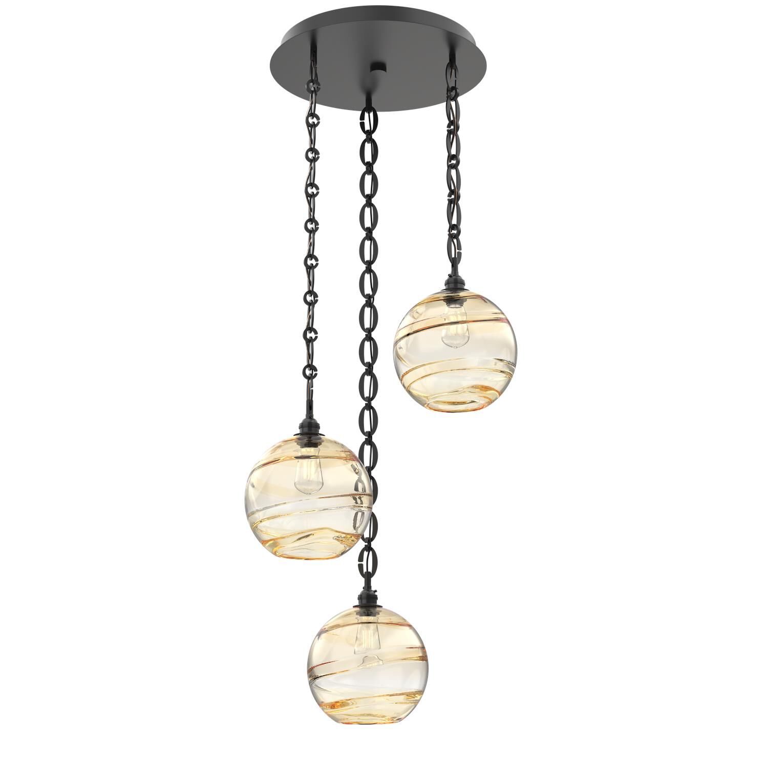 Levi Wilson Terra 21 Inch Multi Light Pendant by Hammerton Studio