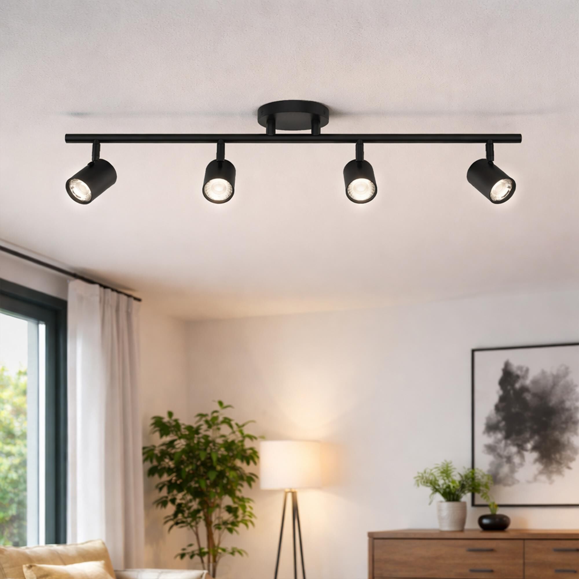Shown in Black finish
