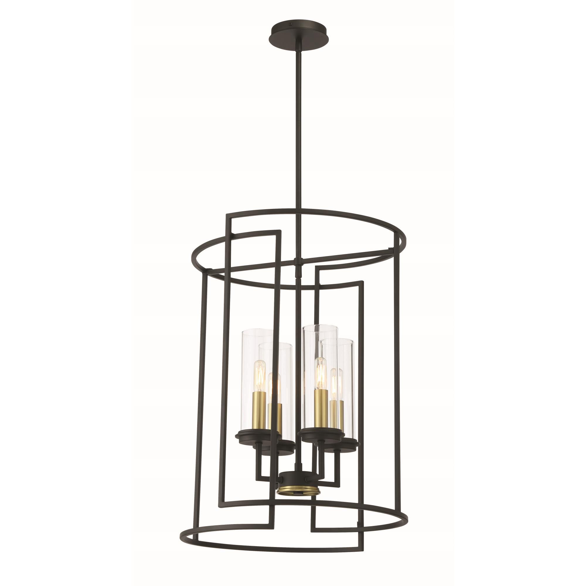 Hillstone 18 Inch Cage Pendant by Minka Lavery