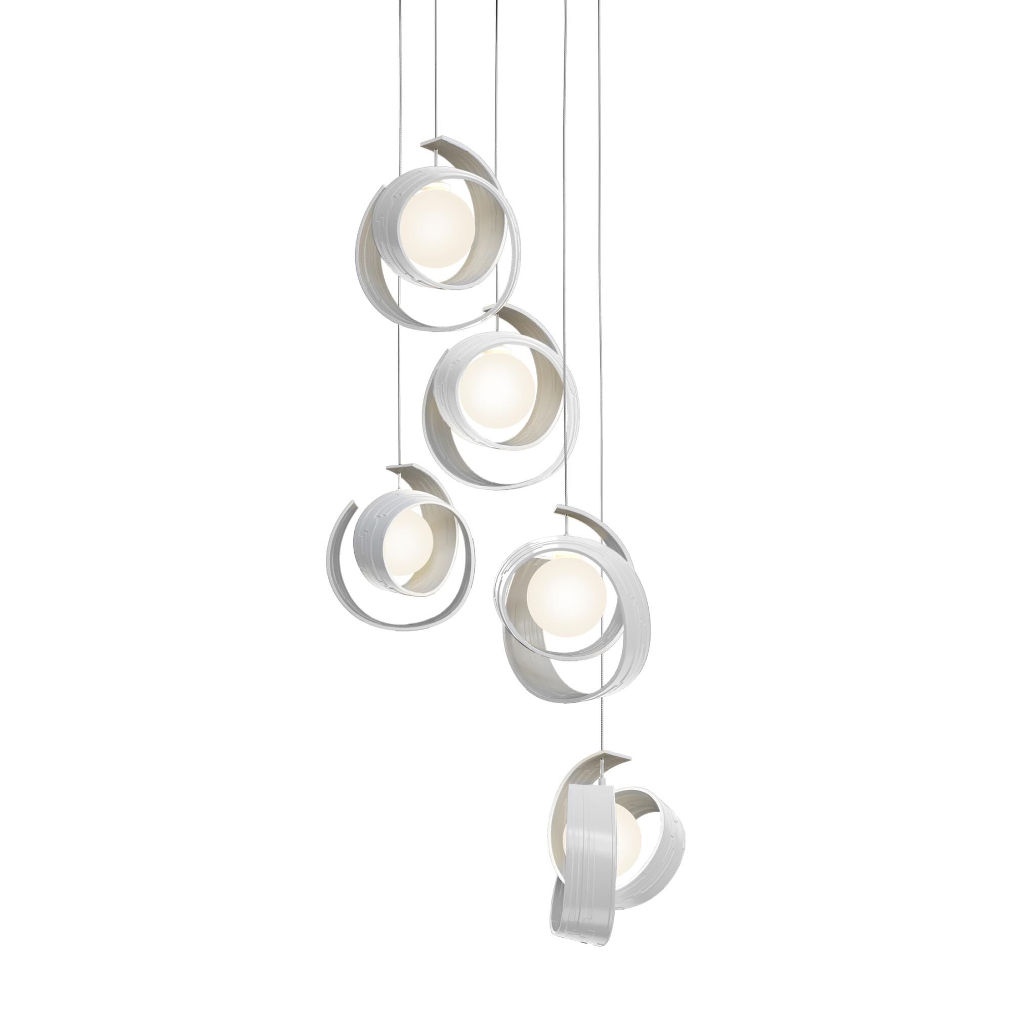 Riza 19 Inch Multi Light Pendant by Hubbardton Forge