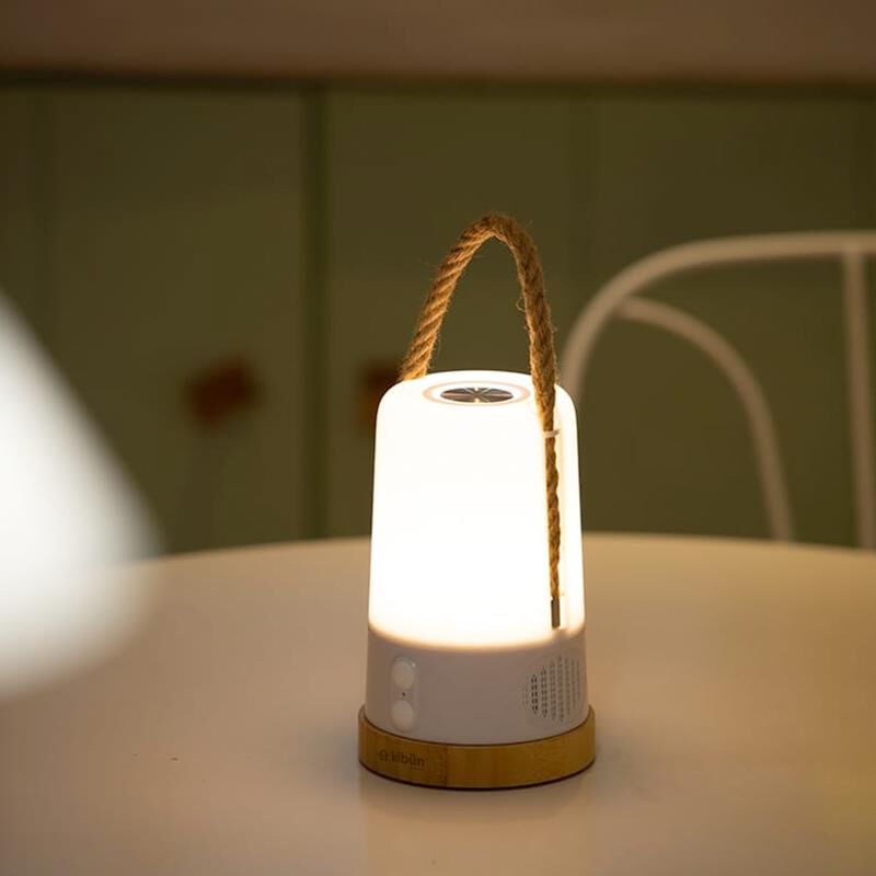 Kibun Groove Plus 7 Inch Outdoor Table Lamp by Bulbrite