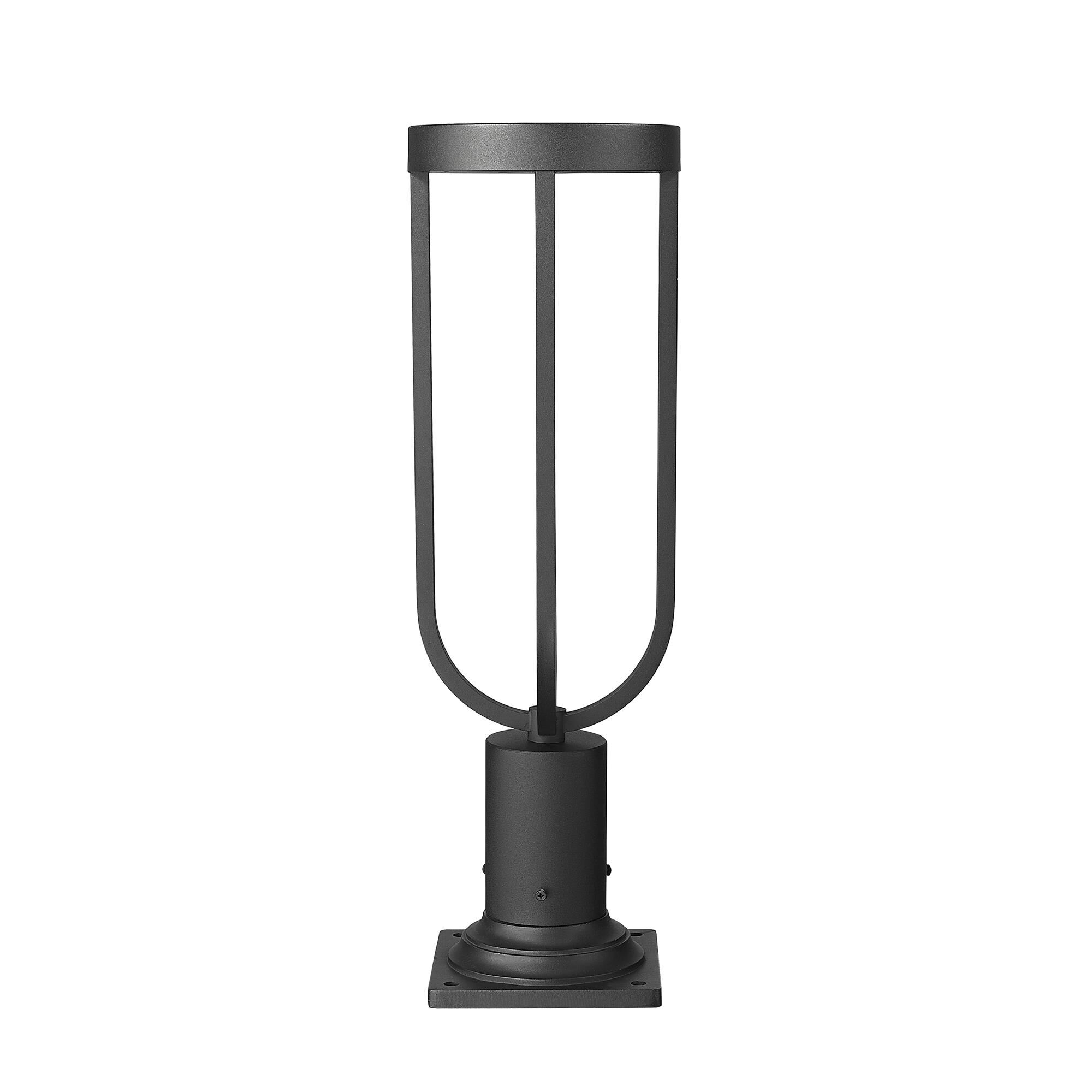 Shown in Sand Black finish and Sand Blast glass and Sand Blast shade