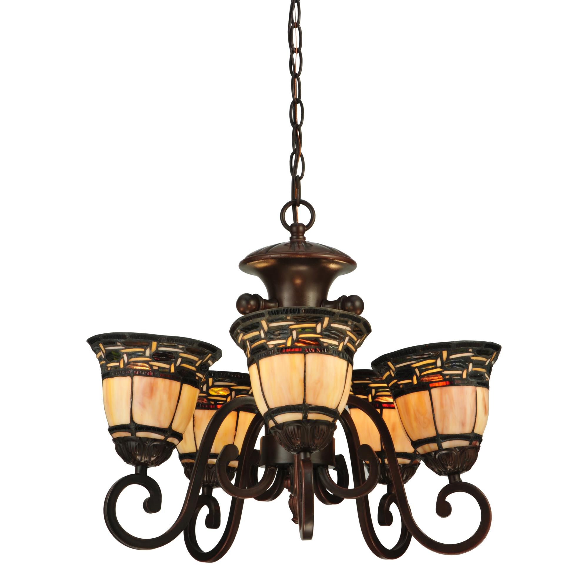 Shown with Black-Green-Violet-Beige-White glass