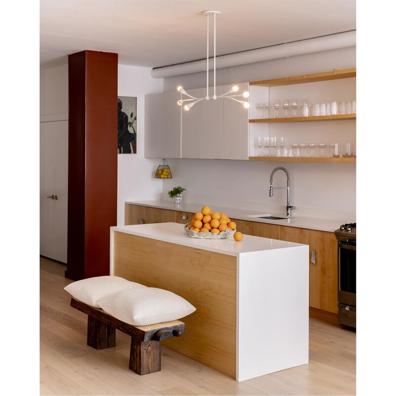 Eny Lee Parker Elsa Medium Linear Chandelier by Mitzi