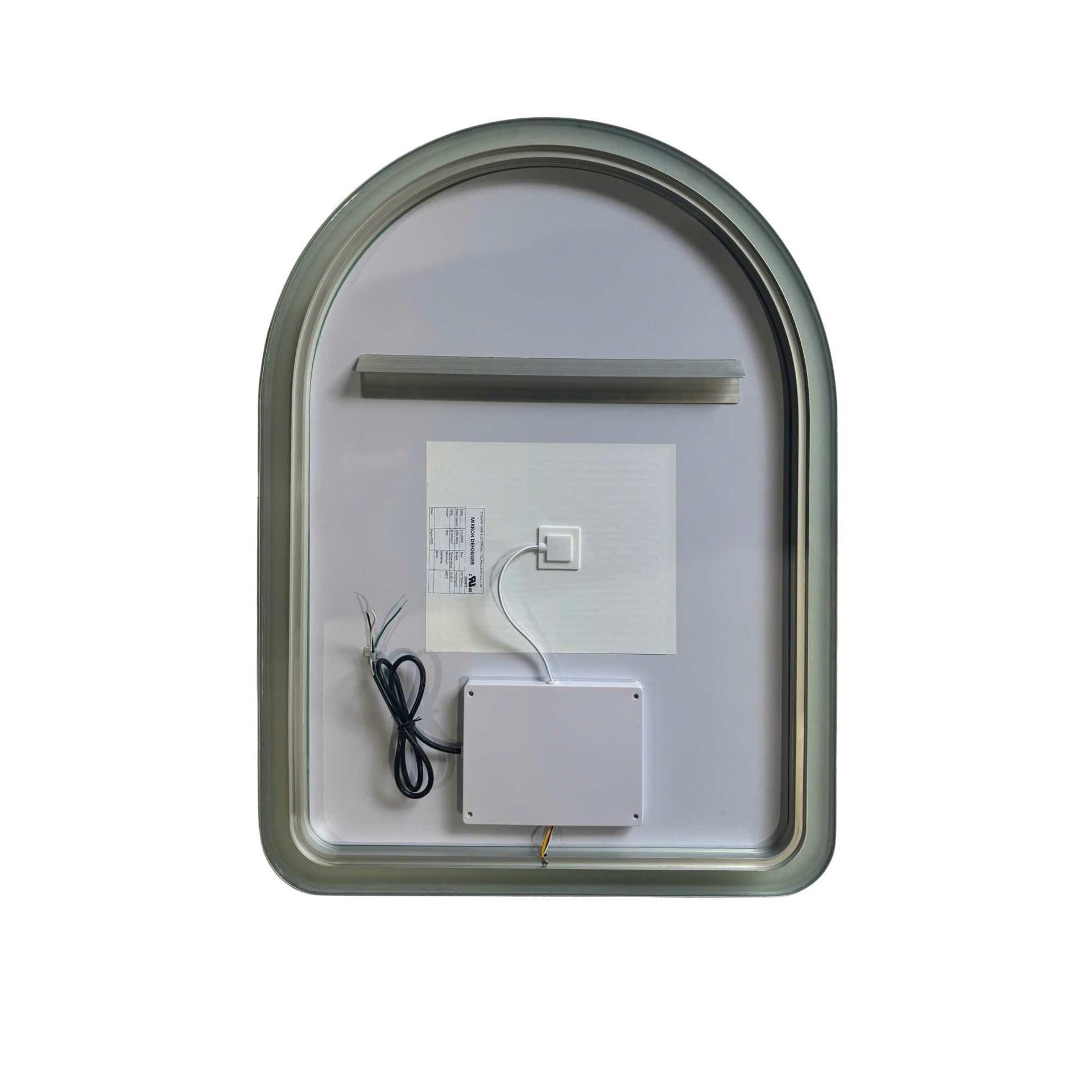 Harmoni 36 Inch Arched LED Lighted Mirror by Elegant Decor
