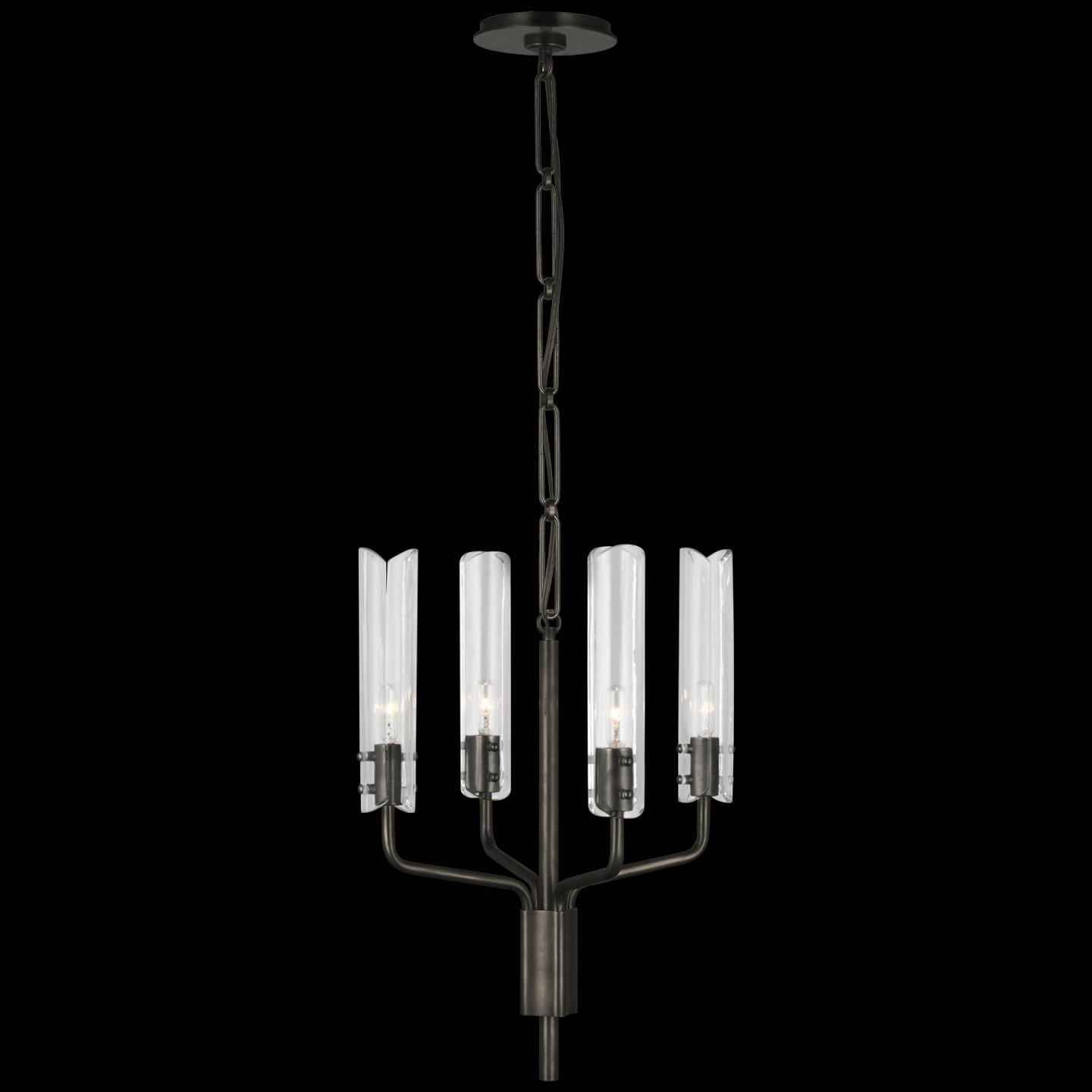 AERIN Casoria 15 Inch 4 Light LED Mini Chandelier by Visual Comfort Signature Collection