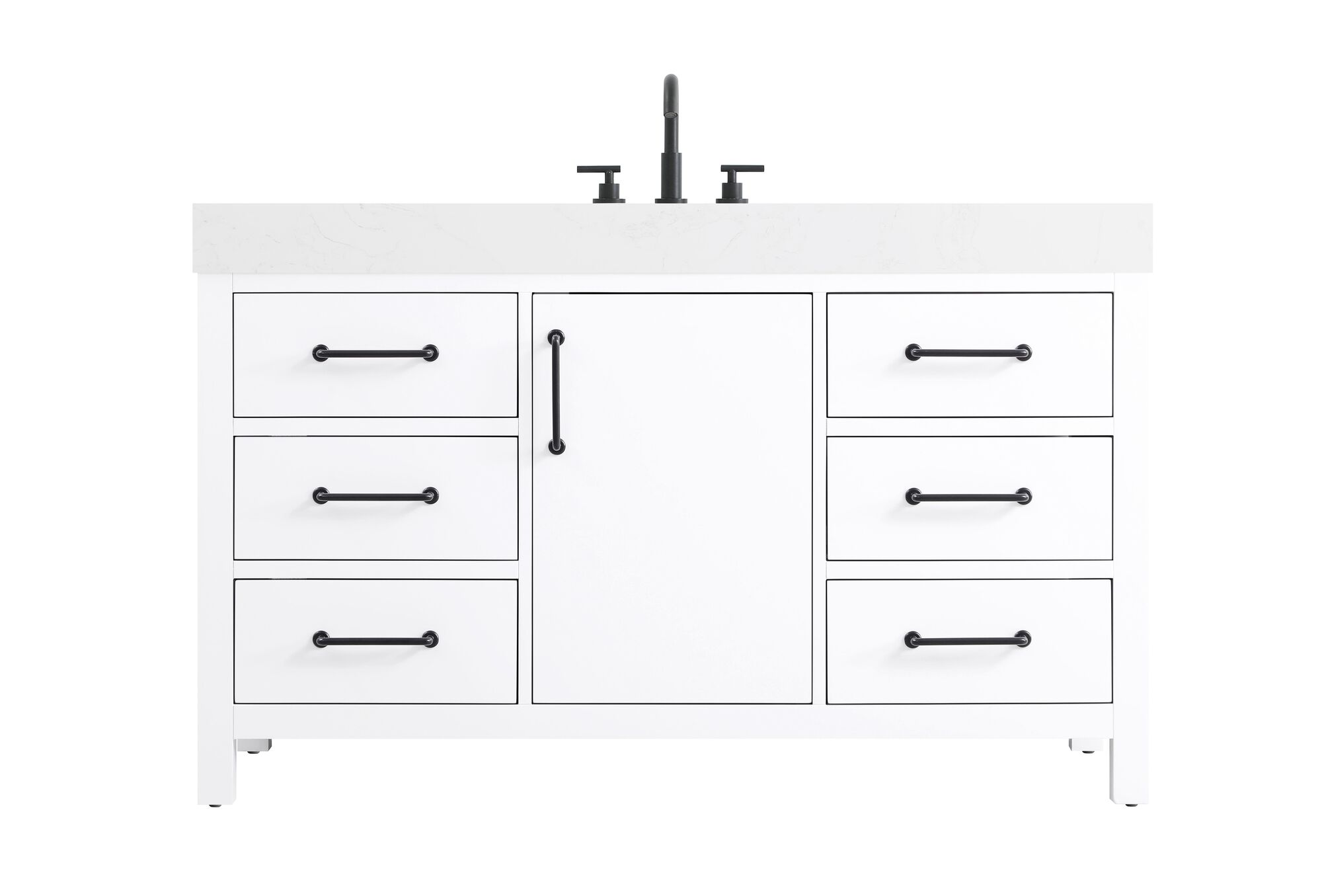 Shown in White finish