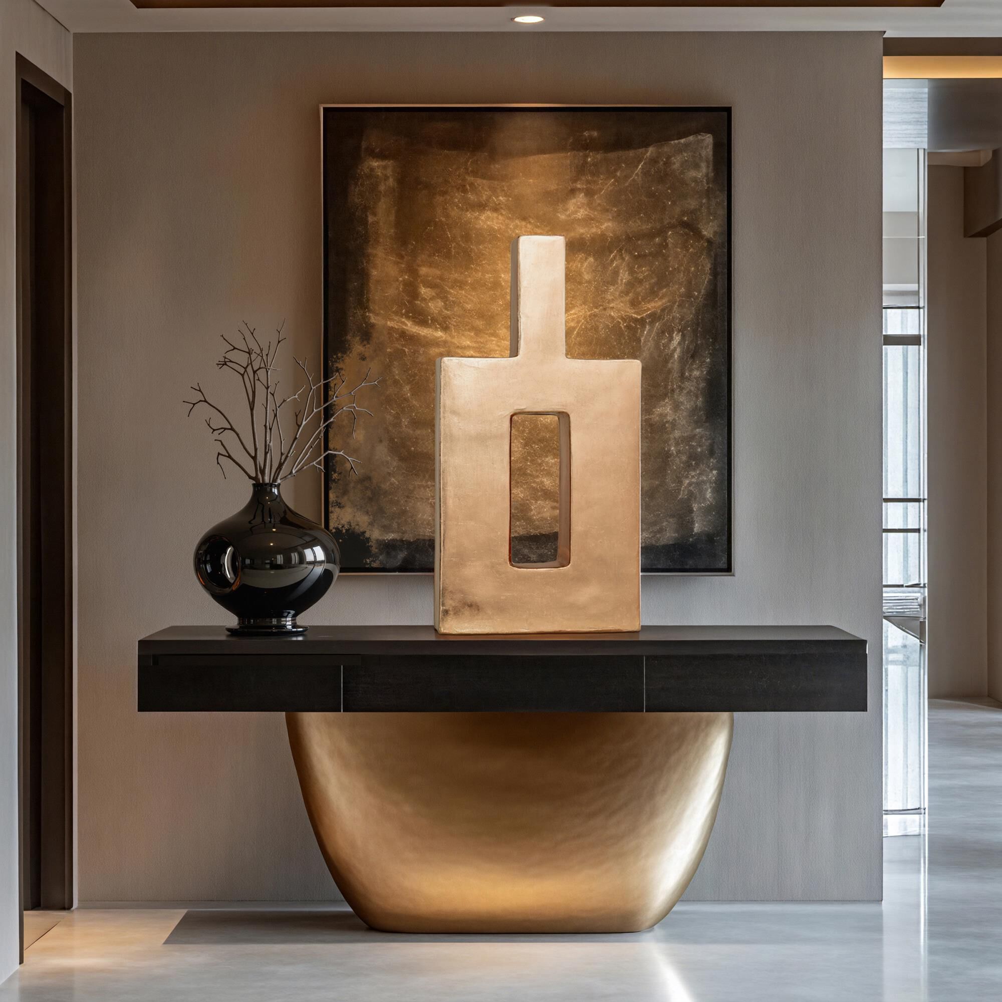 Shown in Gold finish