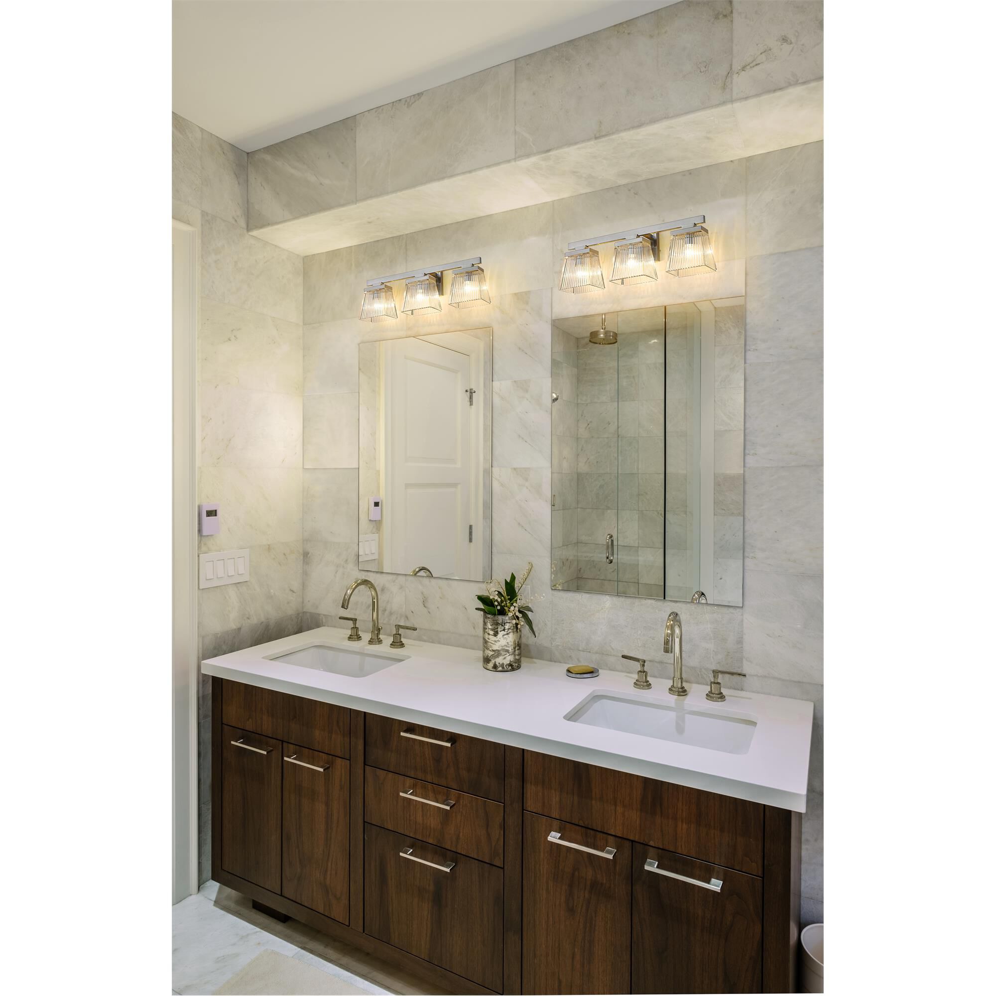 Shown in Brushed Nickel finish