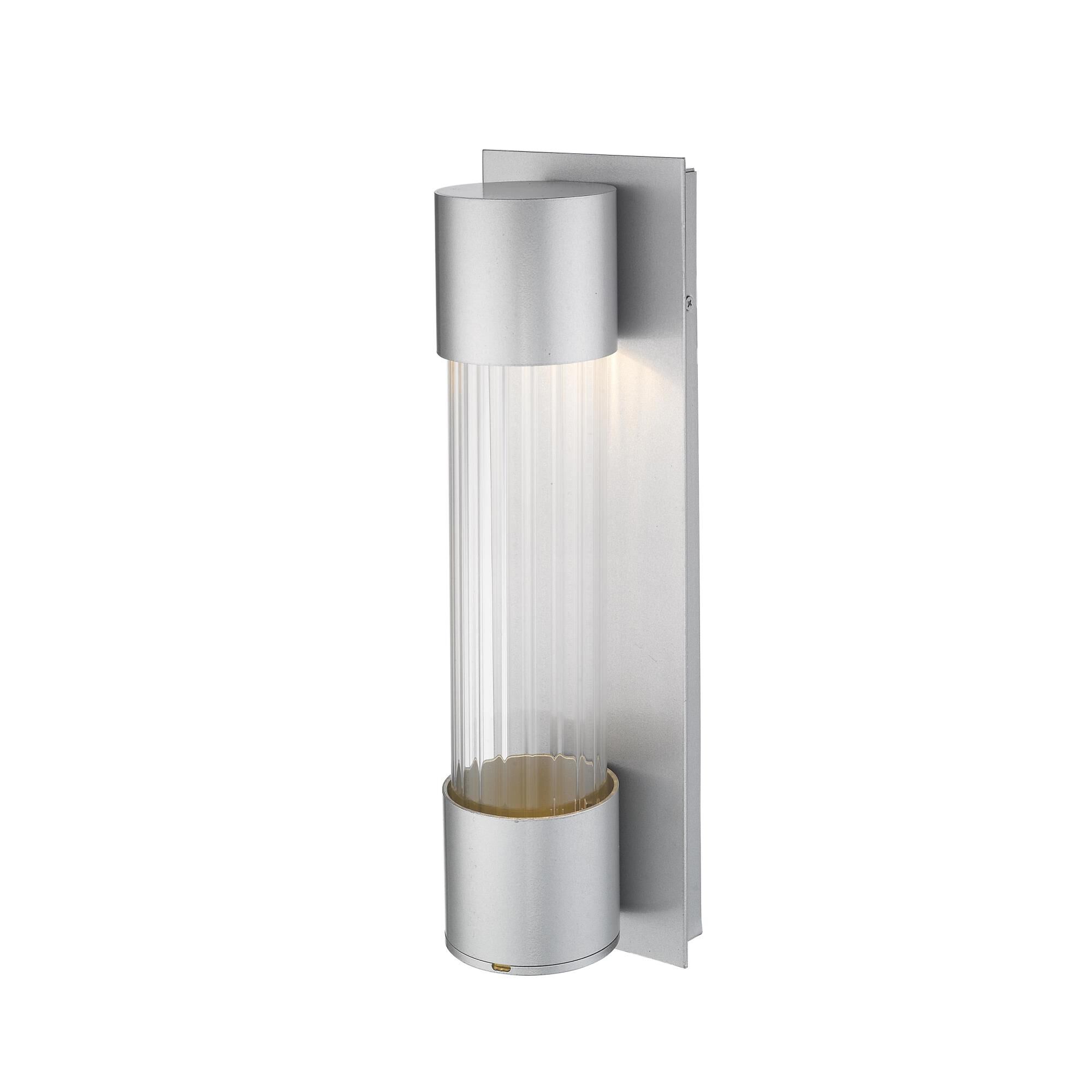 Z-Lite Striate 17 Inch Tall LED Outdoor Wall Light