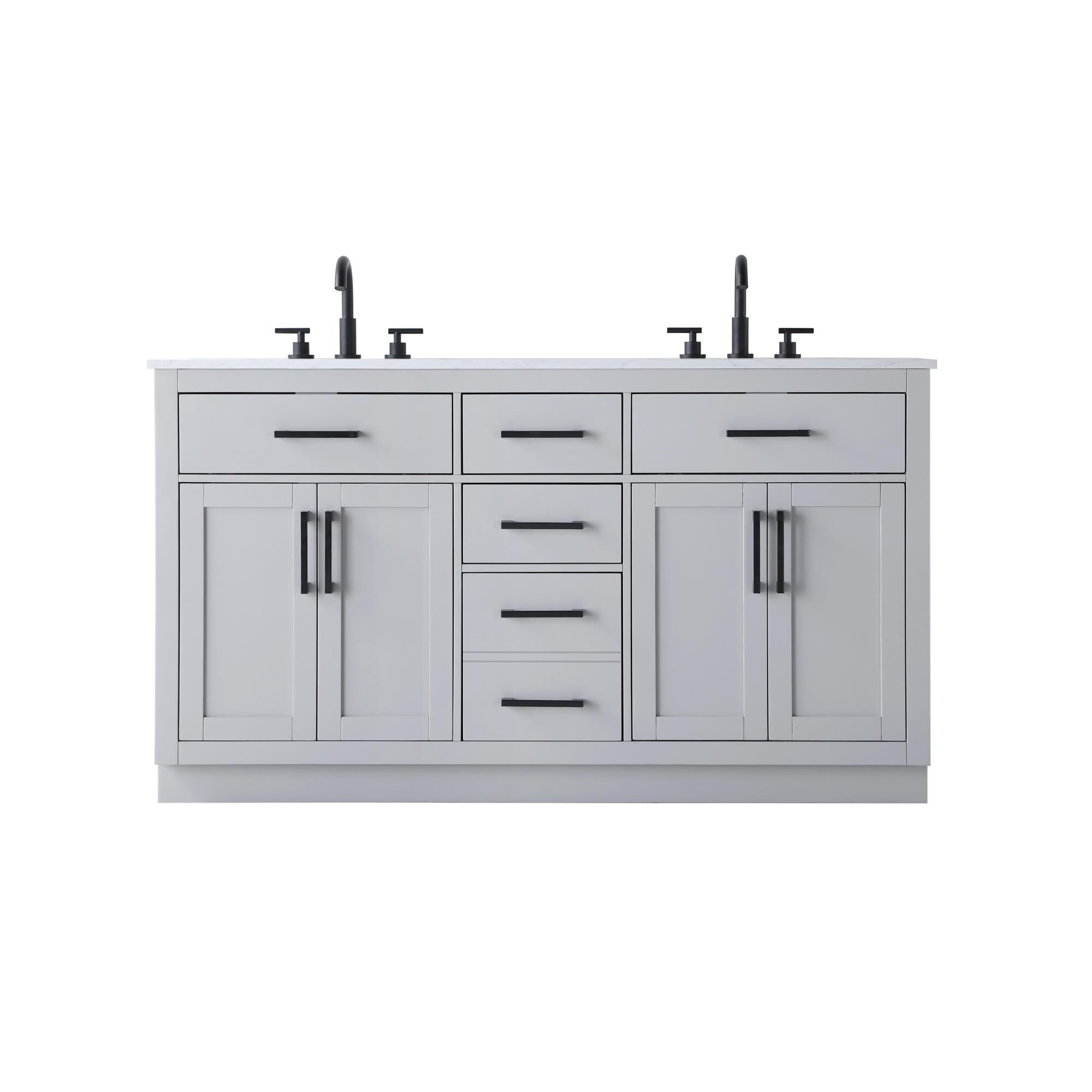 Shown in Grey finish