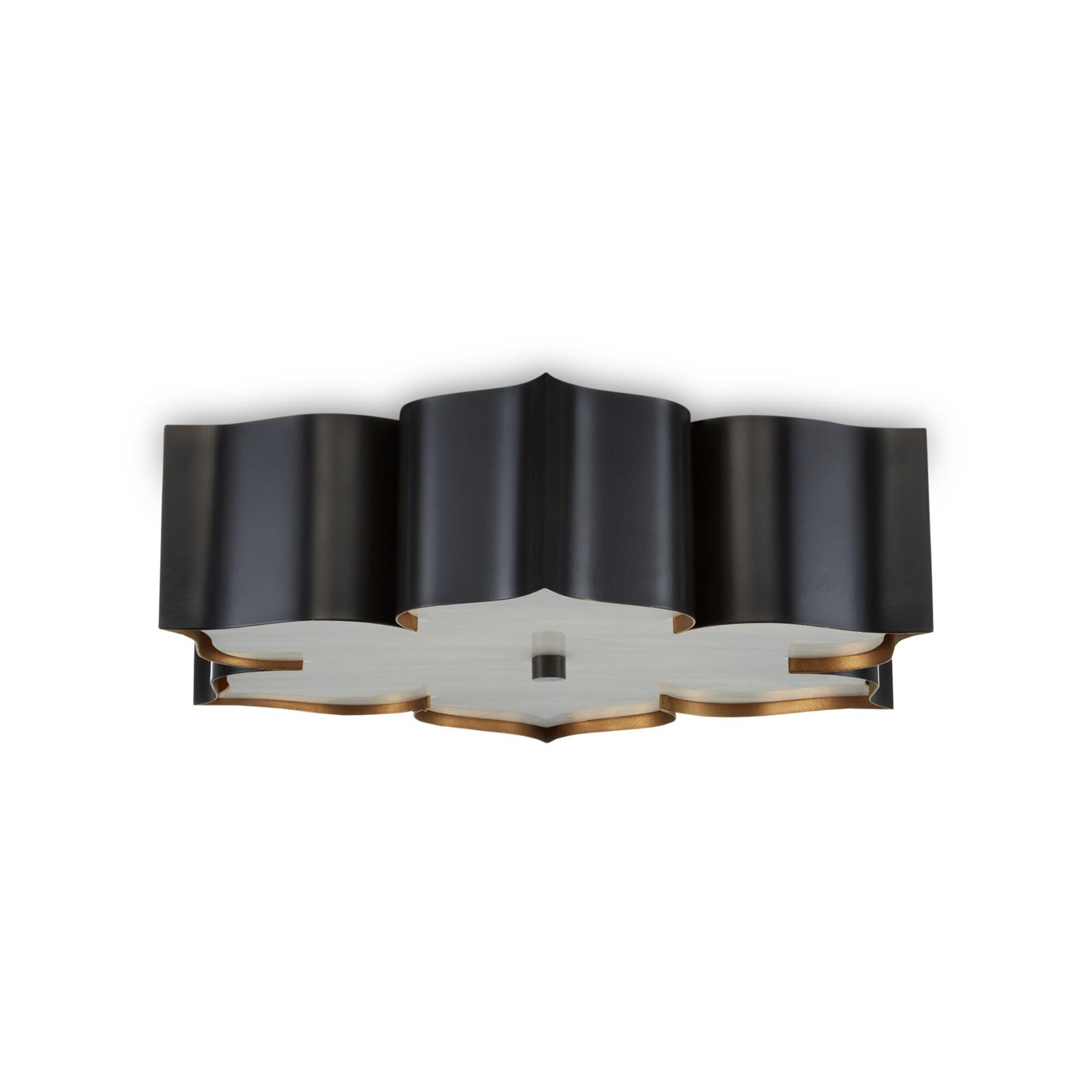 Grand Lotus 19 Inch Flush Mount,