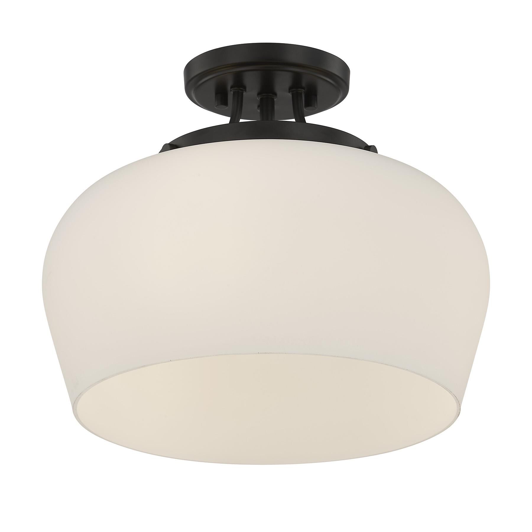 Octave 13 Inch Semi Flush Mount by Savoy House
