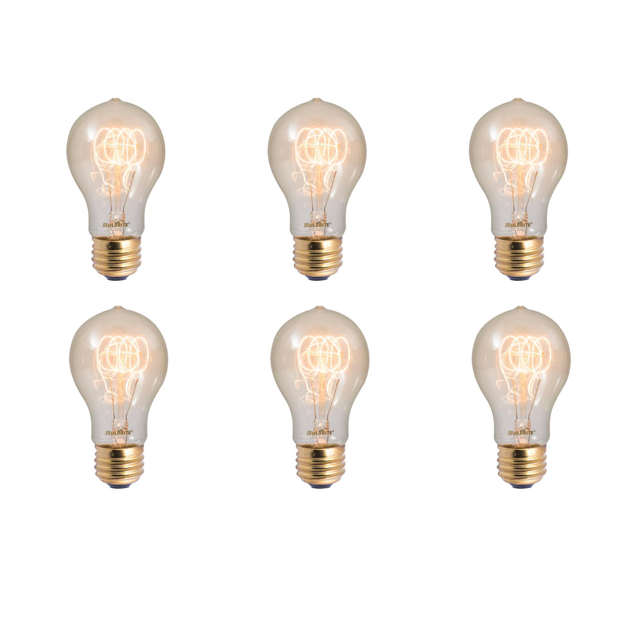 Dimmable 40 Watt 2200K A19 Incandescent Light Bulb by Bulbrite