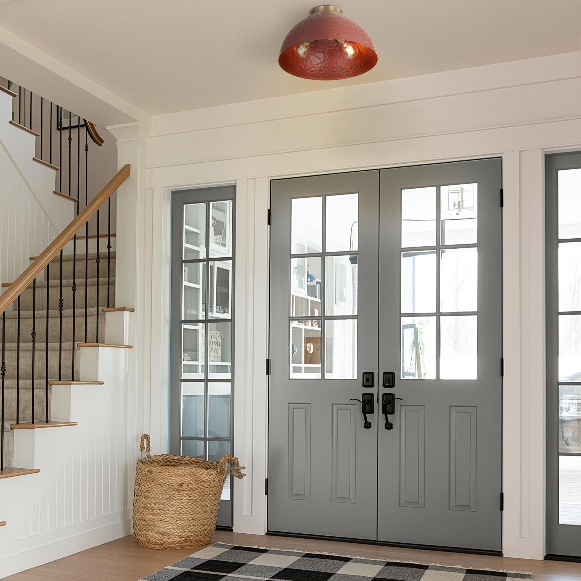 Shepard 14 Inch Flush Mount by Golden Lighting