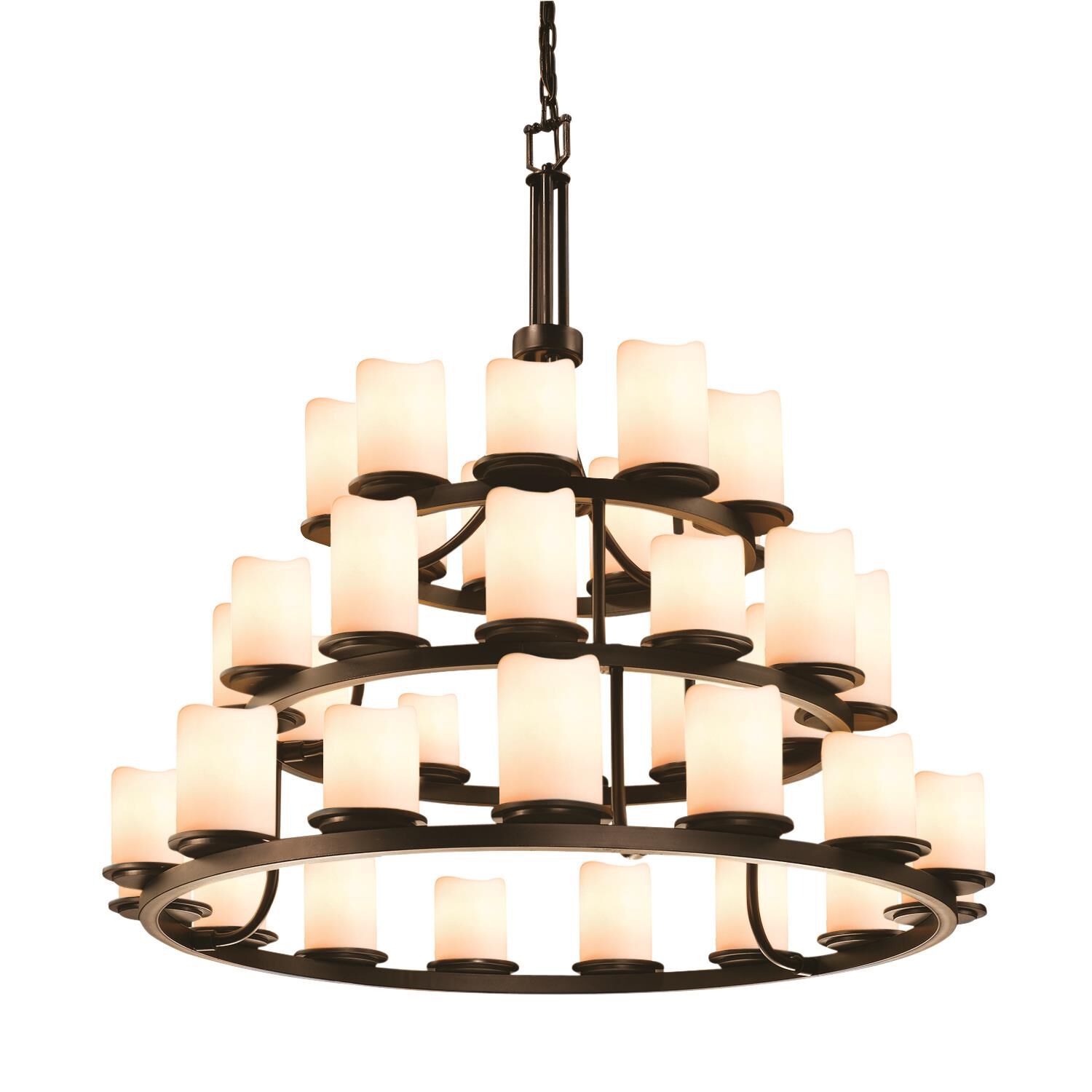Candlearia 42 Inch Chandelier By Justice Design Group