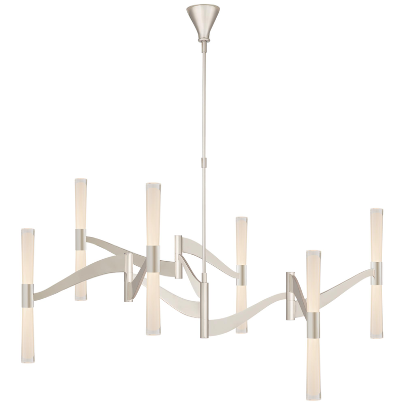 Visual Comfort Signature Collection AERIN Brenta 54 Inch LED Chandelier