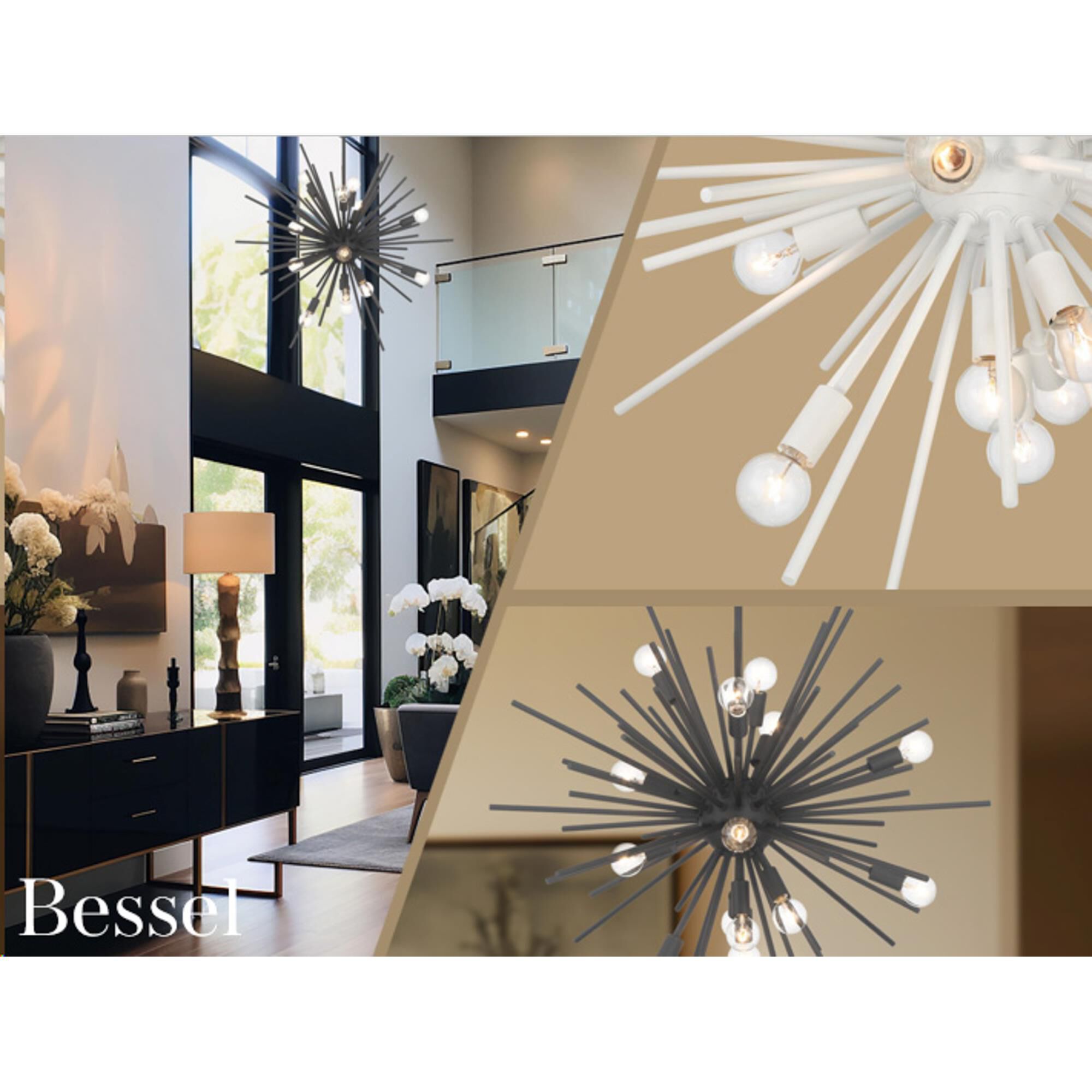 Bessel 30 Inch Large Pendant by Minka Lavery