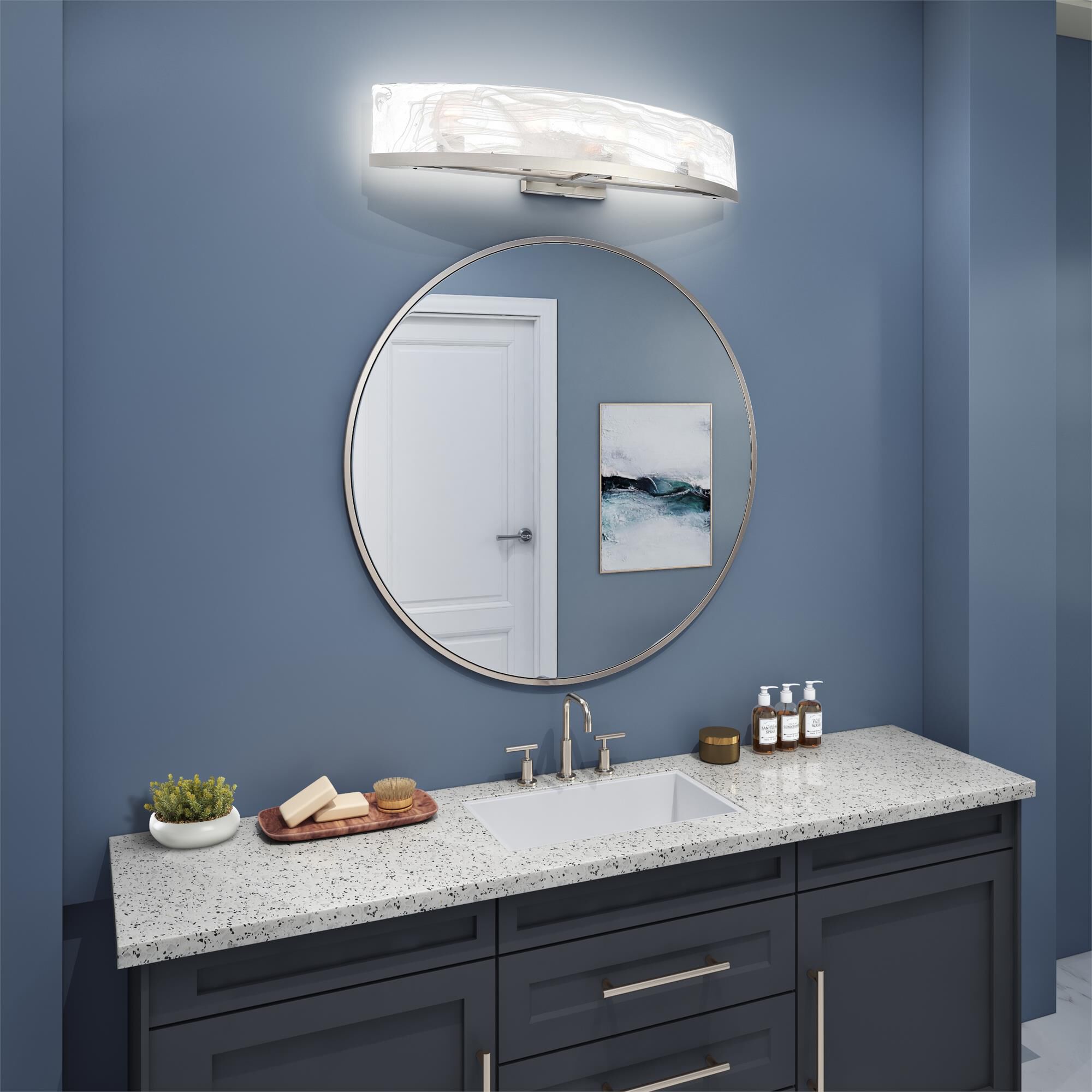 Kevin Kraemer Skye 32 Inch Bath Vanity Light,